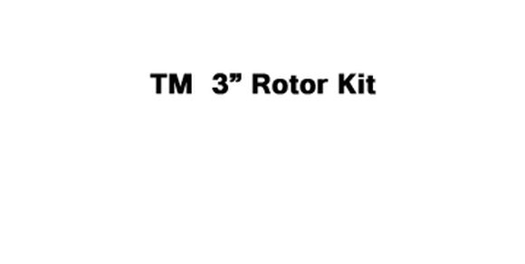 TM 3" Rotor Kit - For Slip-On, Threaded or Flanged Bodies