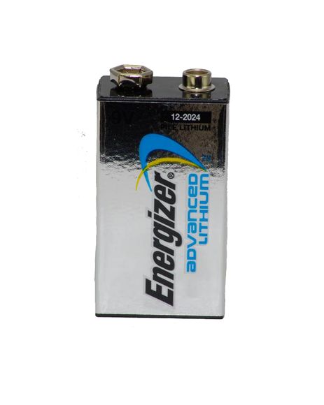 (1) Battery - 9V Lithium