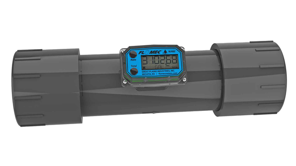 Caudalímetro para Tuberías en PVC 3 Rango 40-400 GPM TM300-N