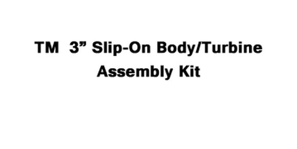 TM  3" Spigot Body/Turbine Assembly Kit (Slip-on Connection)